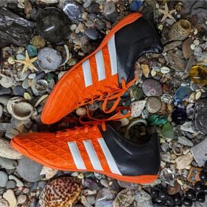 *Adidas Ace 15.4 Soccer Shoes, Orange and Black